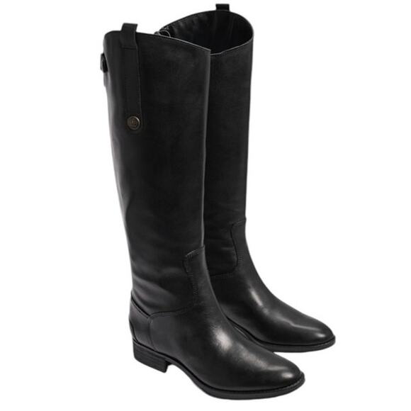 Sam Edelman Women's Penny Leather Riding knee high Boot Shoe - Picture 13 of 13